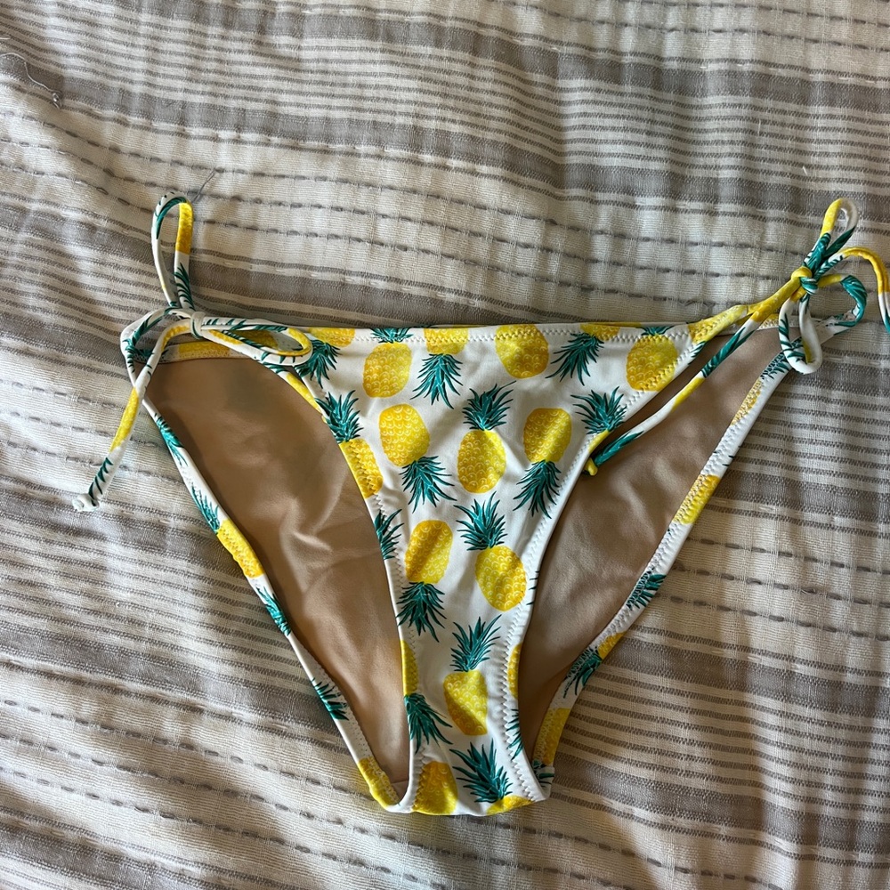 Old Navy Yellow Pineapple Bikini Bottom